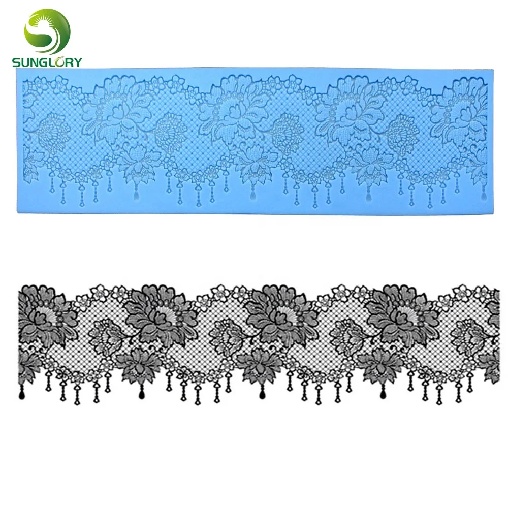 Wedding Decoration Flower Silicone Lace Mat Sugar Craft Cake Fondant Lace Mold Chocolate Gumpaste Molds For Baking Tools Kitchen
Wedding Decoration Flower Silicone Lace Mat Sugar Craft Cake Fondant Lace Mold Chocolate Gumpaste Molds For Baking Tools Kitchen