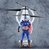 2019 Hot Selling Flying Robot Toys RC Flying Minion Infrared Induction Flying Minion with LED lights