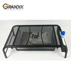 Metal Mesh Drawers Monitor Stand for Office and Home