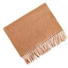 2019 new long lady solid winter plain wool scarf women