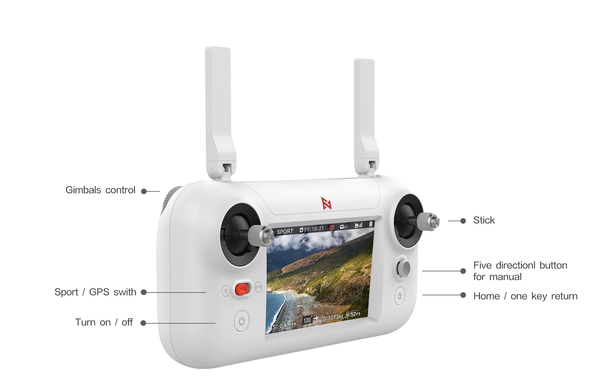 Original Xiaomi Fimi A3 5 8g 1km Fpv Professional Rc Drone With 2 Axis