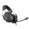 High quality 7.1 noise cancelling RGB light gamer headset gaming headset with microphone for computer
