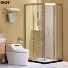 Wholesale 100x100 portable hotel bathroom toilets shower cabin