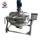 Gas-fired Steam Jacketed Kettle for Cooking Mixing
