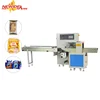 Horizontal flow pillow pouch bread spaghetti popsicle packaging machine packing machine
