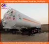 Gasoline/diesel/petroleum/petrol tri axle fuel tanker trailer 45000 liters fuel tank trailer