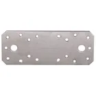 Galvanized flat plate for wooden connector