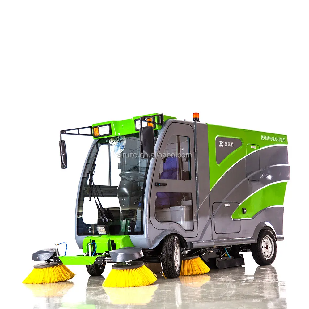 newest custom design cleaning machine power broom road sweeper