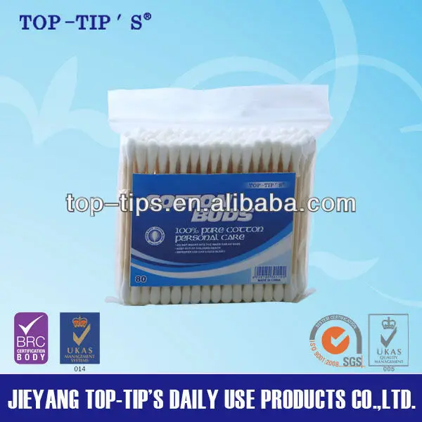 wood cotton swabs