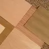 teak/ash/oak/sapeli wood natural veneer faced plywood sheet