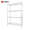 Factory Price 4 Tiers 304 Stainless Steel Storage Wire Rack , NSF Approval