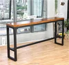 Guangdong manufacturer vintage industrial metal bar height table for sale