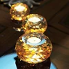 Yx-XZT01 crystal glass candle holder romantic candlelight dinner props Candlestick ornaments Home Decoration Footed Candle