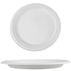 簡単グリーン 15 年の工場 100% 生分解性/バイオサトウキビバガス紙原料堆肥食品容器プレート