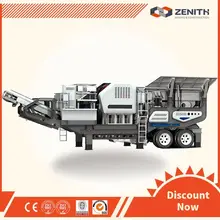 Hot sale mobile primary crusher, Zenith mobile crusher used stone