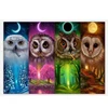 Amazon Hot Selling high quality Diy Diamond Painting Four Seasons Tree Owl Drill Diy Cross Interior indoor decoration Embroidery