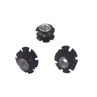 Nut Nuts Wholesale Stainless Steel Mountain Bike Bicycle Steer Head Black Tube Set OD 28.6MM Star Nut