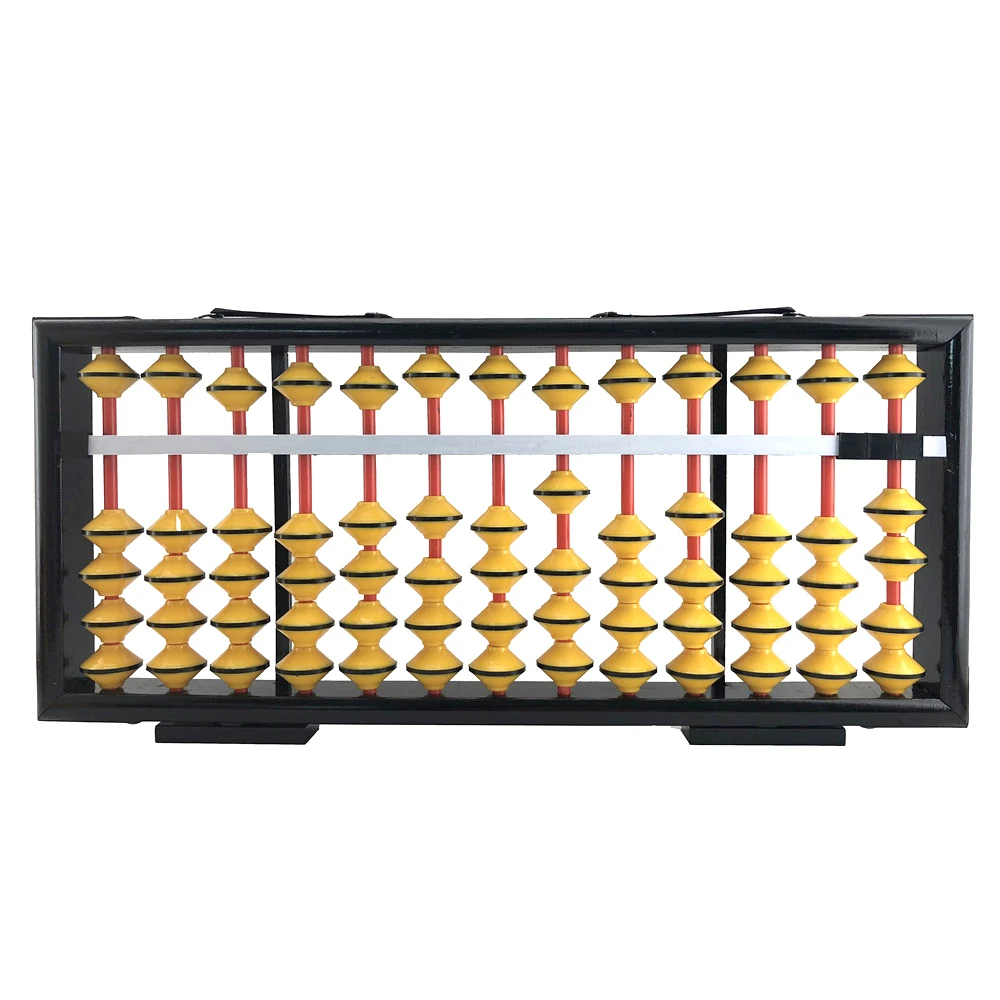 Training Aid 13rods Plastic Beads Not Sliding Down Frame Wooden Teacher Big Abacus From China
Training Aid 13rods Plastic Beads Not Sliding Down Frame Wooden Teacher Big Abacus From China
