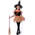 A Halloween girl witch performance fancy dress instant costume