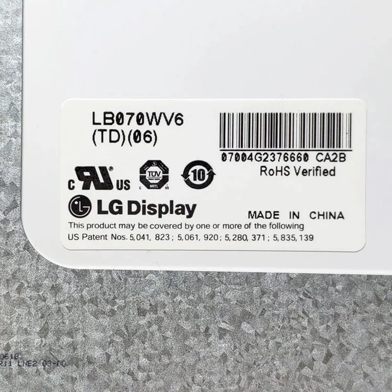 New Original Car CD/DVD Navigation 7 inch LCD Display Screen LB070WV6(TD)(06) LCD Panel LB070WV6-TD06 For Car Auto
New Original Car CD/DVD Navigation 7 inch LCD Display Screen LB070WV6(TD)(06) LCD Panel LB070WV6-TD06 For Car Auto