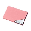 Portable PU Leather Business Credit Card Name ID Card Holder Case