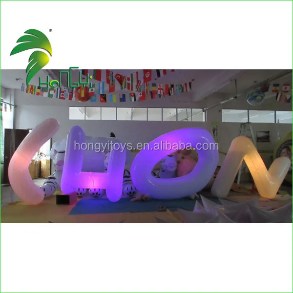 inflatable colorful led letter (11)