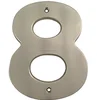 Customized mirror surface Black/Gold door numbers/house numbers with 1"-5"