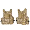 Digital Desert Army Military Tactical Combat Vest for Outdoor Hunting, CS War Game, Combat Training