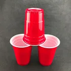 Hot Sale PS Plastic Red Party Cup 16oz