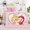 Duvet Cover Wholesale Custom Printed Embroidery 100% Cotton Baby Crib Kids Bedding Sheet Set
