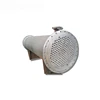 small portable air to water ventilated fine twisted tube tubular heat exchanger baffle blower
