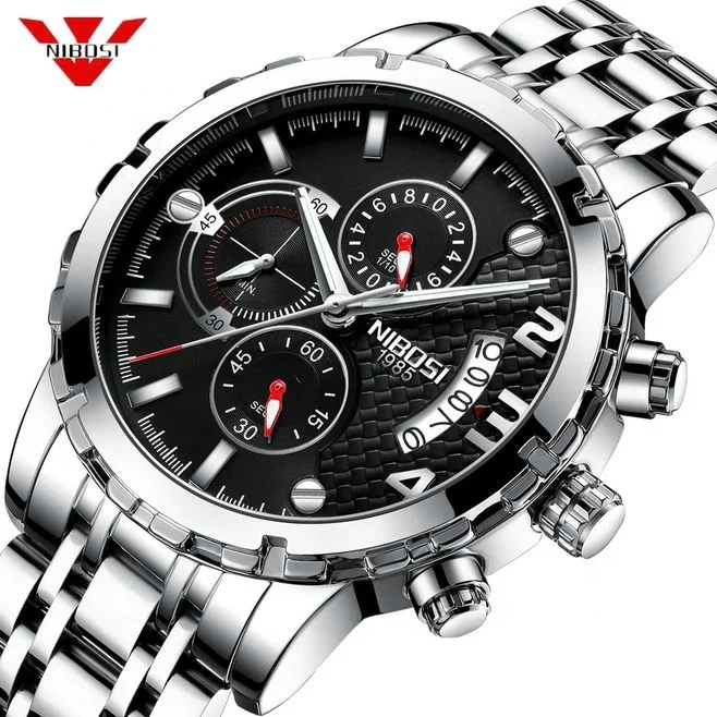 2021 New Fashion Mens Watches with Stainless Steel Top Brand Luxury Sports Chronograph Quartz Watch
2021 New Fashion Mens Watches with Stainless Steel Top Brand Luxury Sports Chronograph Quartz Watch