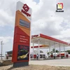 gas station products steel structure for petrol station canopies