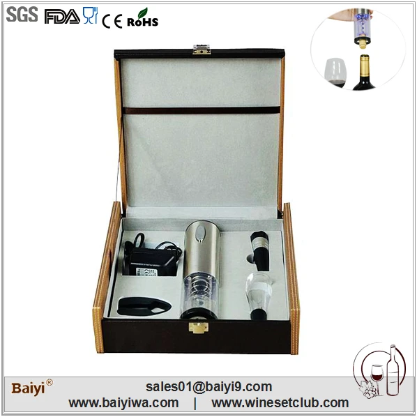 2014 new products wine opener set fashionable promotional gifts