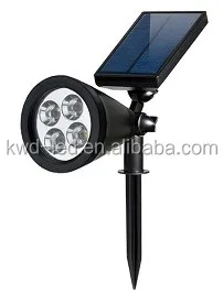 スーパー明るいled屋外2ワット200lmソーラーledスポットライトガーデンでセンサー仕入れ・メーカー・工場