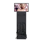 24 Inch Human Walking Portable Android LCD Wifi 3G 4G Network Media Player for Shopping Mall