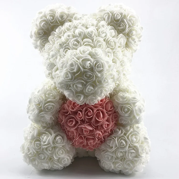 floral foam teddy bear