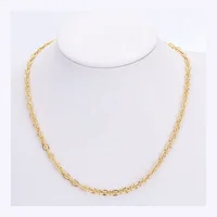 

C11123 Dubai Gold Jewellery Designs 24k Chain Gold Necklace, Dubai New Gold Chains Design
