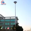 China factory direct selling 15m high mast street light tubular steel pole highway high mast lighting conical pole