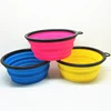 2019 Silicone Portable Collapsible Pet Feeder Bowls for Dogs and Cats