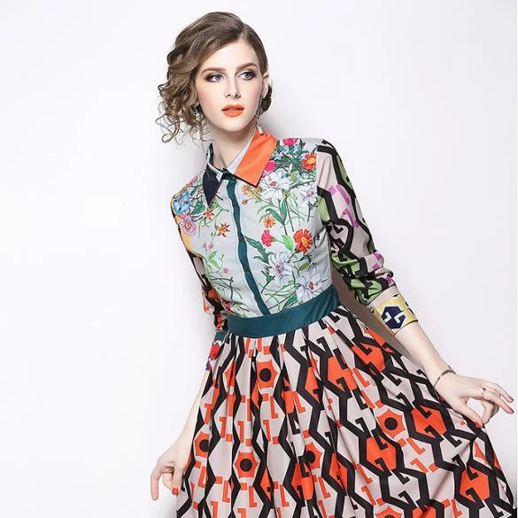 2019 New Arrival Fashionable Fancy Sexy Dress Women Casual Dress, As picture
