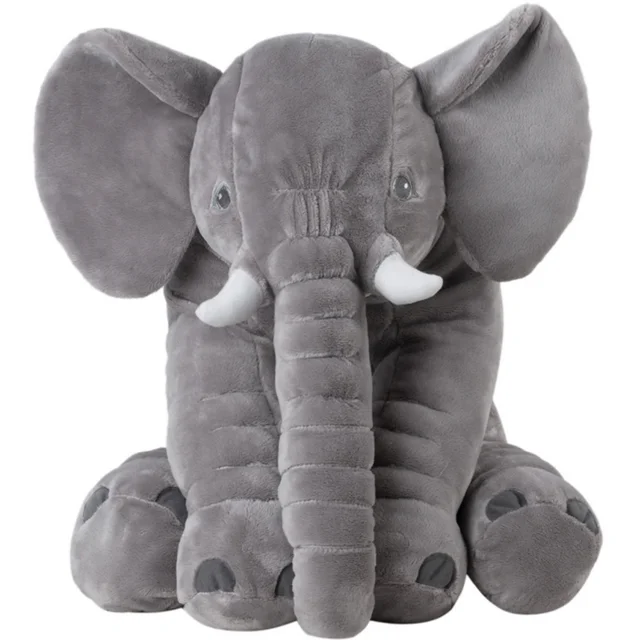 organic material baby stuffed comfort elephant plush toy