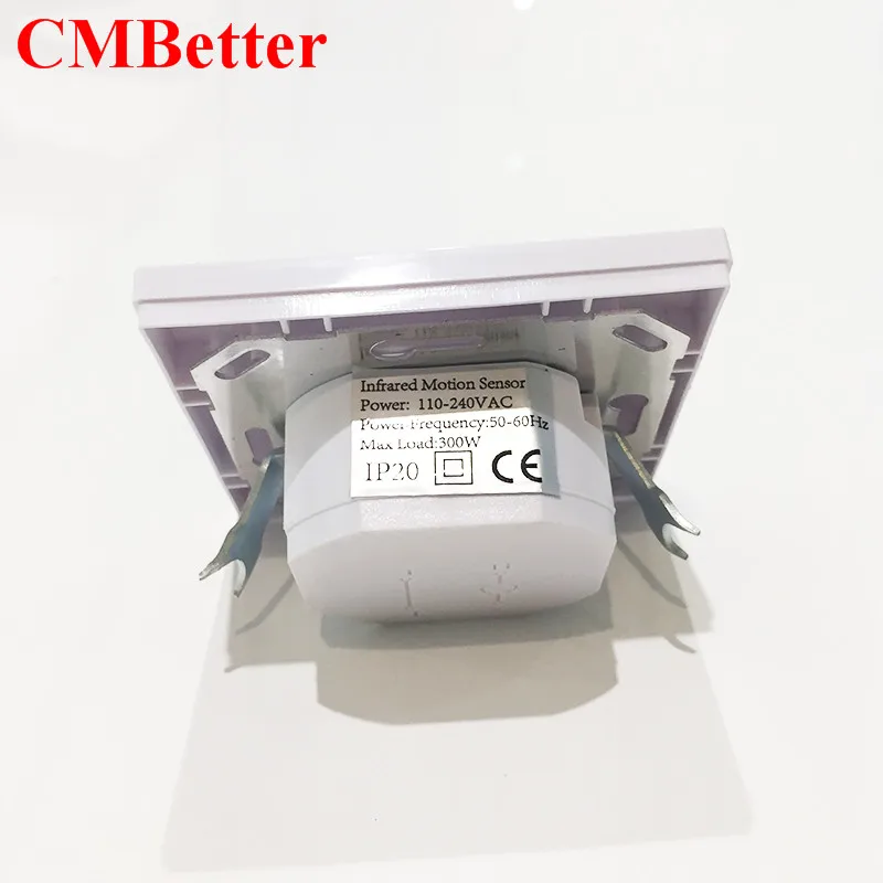 High Quality Auto OnOff Infrared PIR Occupancy Security 110-220v Infrared Motion Sound Sensor Switch Recessed Wall Light CM016 (16)