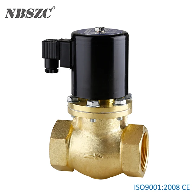 high quality zero pressure start steam solenoid piston valve