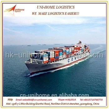 cheapest sea freight shipping rates from China to Dubai, UAE
