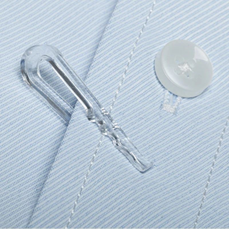 clear plastic shirt clips