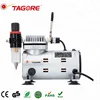 TG212 Tagore quiet mini airbrush compressor for hobby paint, body art, tattoo