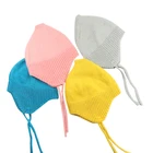 Wholesale Plain Custom Embroidered Warm Cute Winter Knitted Beanie Hat For Kids
