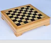 Deluxe 7-in-1 Game Set - Chess, Checkers, Backgammon and More, Brown