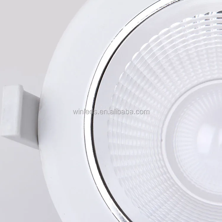 Ce saa c-tickアンチグレアデザインugr <19調光対応led cobダウンライトCRI95 8インチ20ワット1500lm仕入れ・メーカー・工場